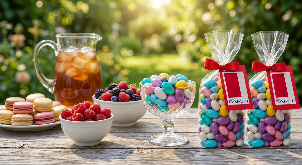 Heatproof Summer Treats: Elegant Pastel Sugared Almonds | Rita Farhi