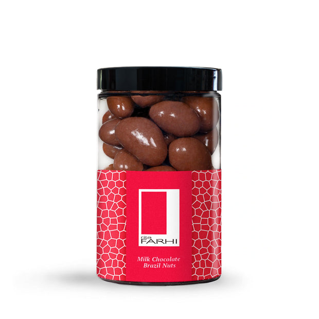 Milk Chocolate Brazil Nuts Gift Jar Gift Giving RJF Farhi 