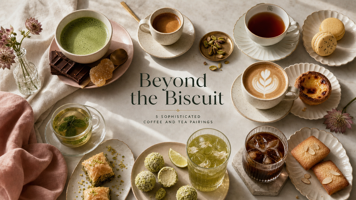 Beyond the Biscuit: 5 Sophisticated Coffee and Tea Pairings