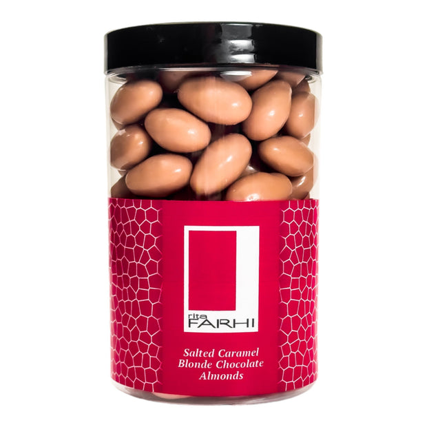 Salted Caramel Blonde Almonds, Palm Oil Free, 320g