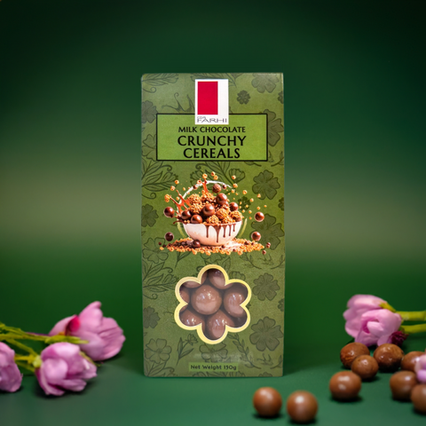 Milk Chocolate Crunch Cereals, Palm Oil Free, 150g
