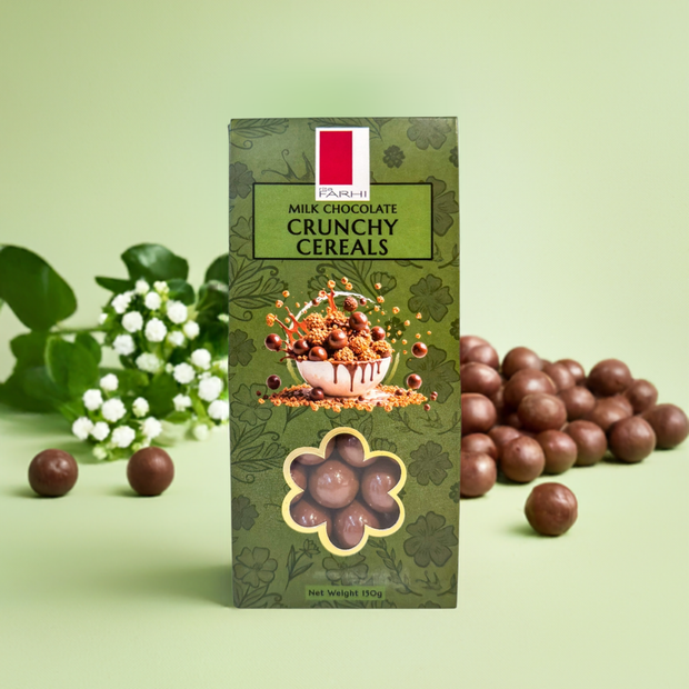 Milk Chocolate Crunch Cereals, Palm Oil Free, 150g