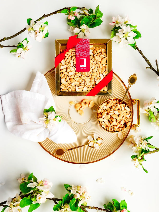 Cashew Nut Pieces in a luxury Gift Box, 165g