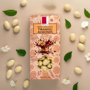 White Chocolate Tiramisu Almonds, Palm Oil Free, 150g