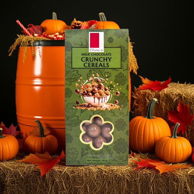 Milk Chocolate Crunch Cereals, Palm Oil Free, 150g Gift Giving Mallow Tree Limited 