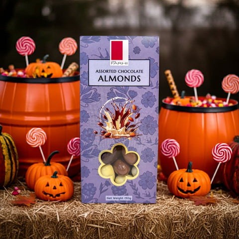 Assorted Chocolate Almonds, Palm Oil Free, 150g Gift Giving Mallow Tree Limited 