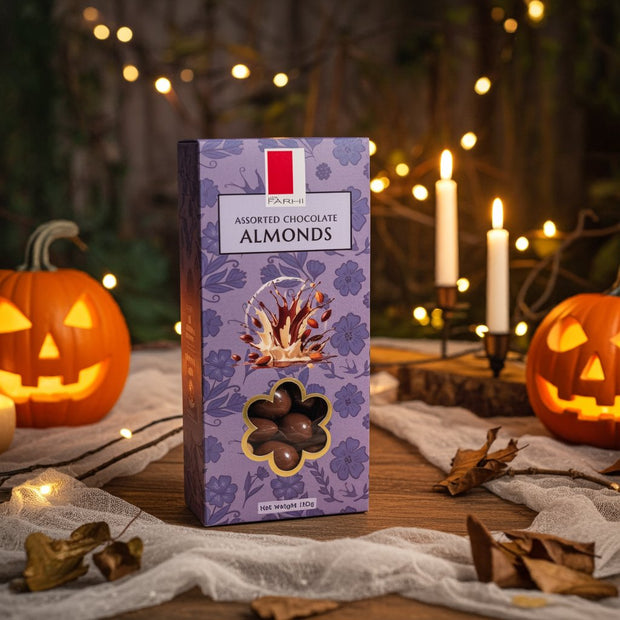 Assorted Chocolate Almonds, Palm Oil Free, 150g Gift Giving Mallow Tree Limited 