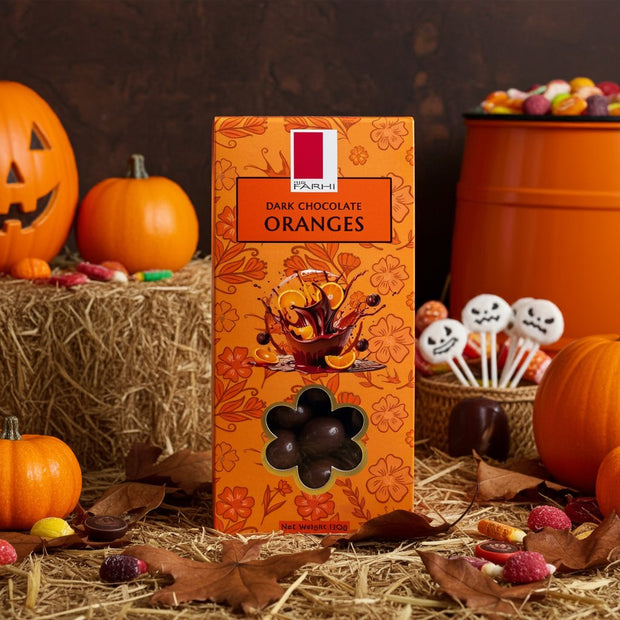 Dark Chocolate Oranges, Palm Oil Free, 150g Gift Giving Mallow Tree Limited 