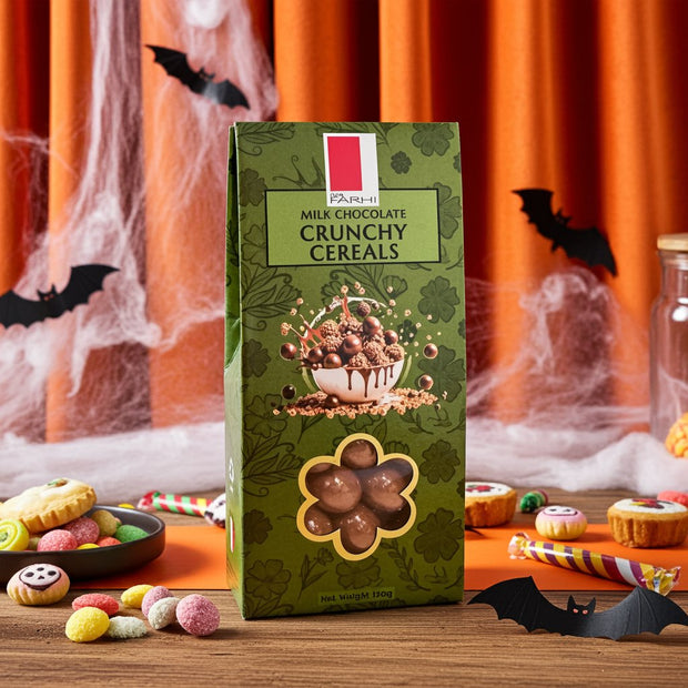 Milk Chocolate Crunch Cereals, Palm Oil Free, 150g Gift Giving Mallow Tree Limited 