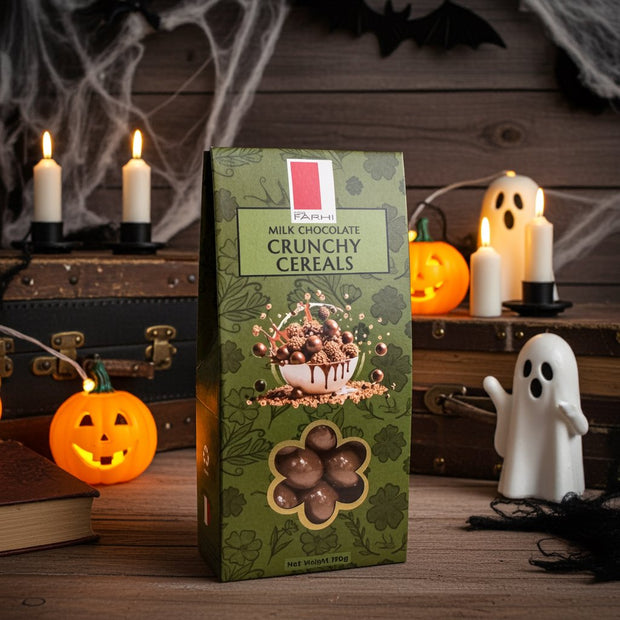 Milk Chocolate Crunch Cereals, Palm Oil Free, 150g Gift Giving Mallow Tree Limited 
