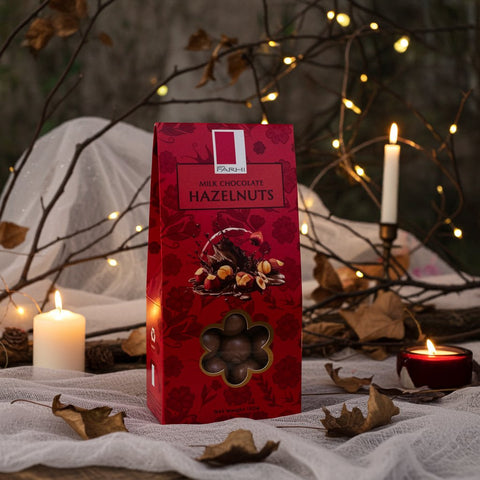 Milk Chocolate Hazelnuts, Palm Oil Free, 150g Gift Giving Mallow Tree Limited 