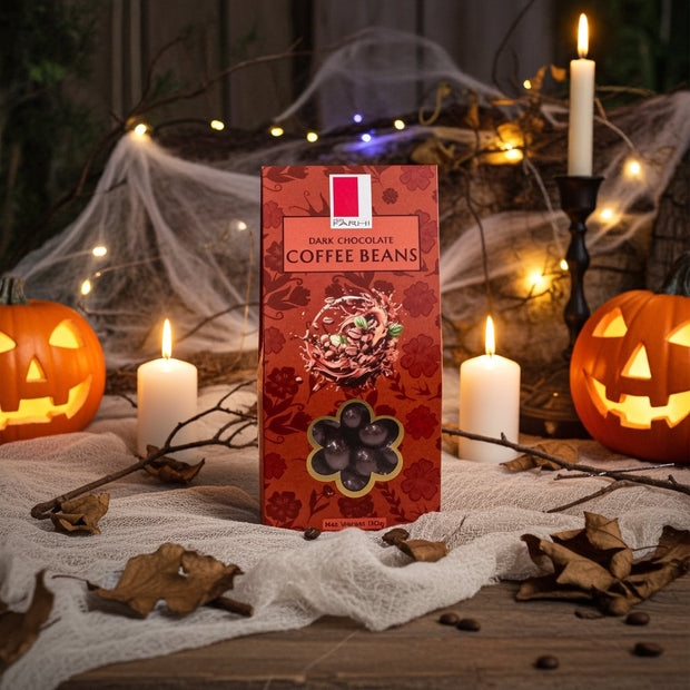 Dark Chocolate Coffee Beans, Palm Oil Free, 150g Gift Giving Mallow Tree Limited 