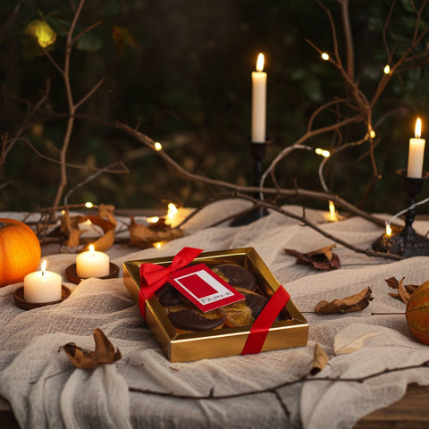 Belgian Dark Chocolate Dipped Candied Orange Slices, 200g Gift Giving Mallow Tree Limited 