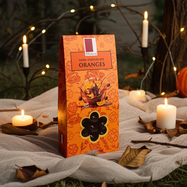 Dark Chocolate Oranges, Palm Oil Free, 150g Gift Giving Mallow Tree Limited 