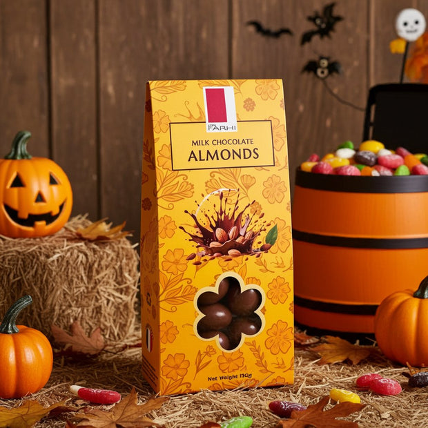 Milk Chocolate Almonds, Palm Oil Free, 150g Gift Giving Mallow Tree Limited 