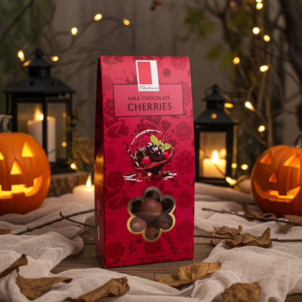 Milk Chocolate Cherries, Palm Oil Free, 150g Mallow Tree Limited 
