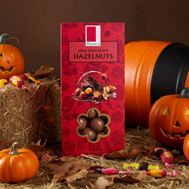 Milk Chocolate Hazelnuts, Palm Oil Free, 150g Gift Giving Mallow Tree Limited 
