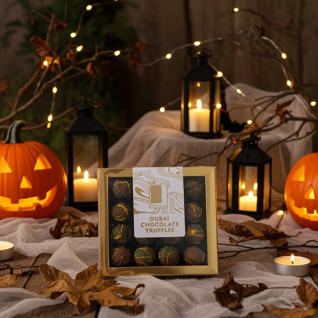 Dubai Chocolate Truffles in Luxury Gift Box, 144g Gift Giving Mallow Tree Limited 