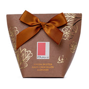 Cocoa Dusted Dark Chocolate Almonds in Bow Box, 130g