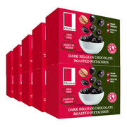Dark Chocolate Coated Pistachios (Pack of 10 x 55g)