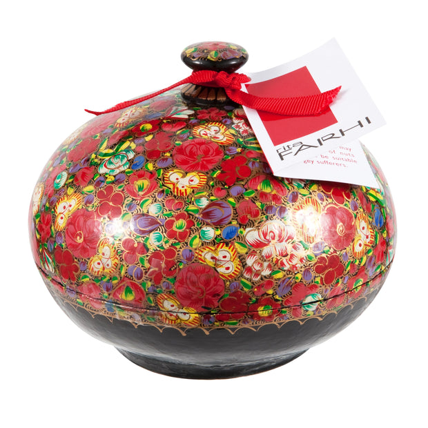 Handmade Bonbonni&egrave;re filled with Dark Chocolate Coated Ginger, Palm Oil Free, 130g