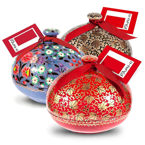 Handmade Bonbonni&egrave;re filled with Milk &amp; Dark Brazil Nuts, Palm Oil Free, 130g
