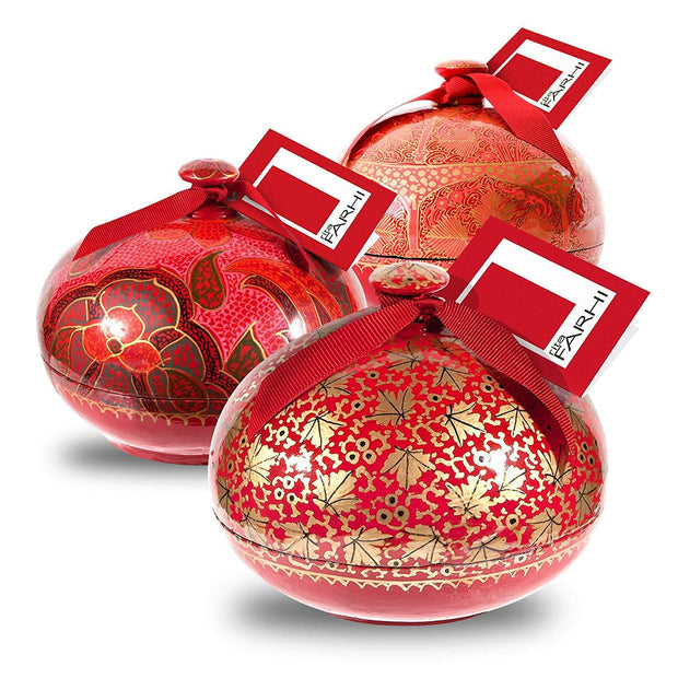 Handmade Bonbonni&egrave;re filled with Assorted Chocolate Coated Almonds, Palm Oil Free, 130g