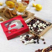 Assorted Chocolate Coated Raisins in a Gift Box RJF Farhi 