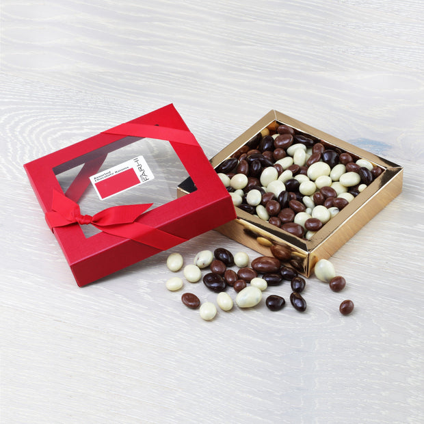 Assorted Chocolate Coated Raisins in a Gift Box RJF Farhi 