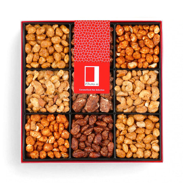 Caramelised Nuts Selection Gift Box (KLBD) Gift Giving RJF Farhi 