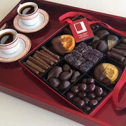 Belgian Chocolate Fruit Selection in a Nine-Way Gift Box RJF Farhi 