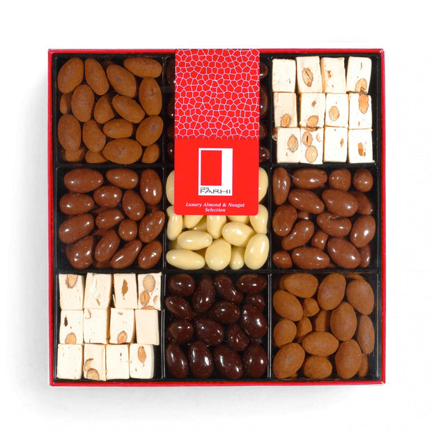 Chocolate Almond and Nougat Selection Gift Box Gift Giving RJF Farhi 