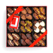 Luxury Chocolate Dipped &amp; Assorted Fruit and Nut Stuffed Date Selection, 720g