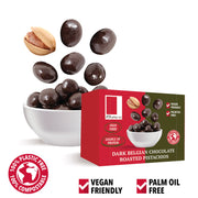 Dark Chocolate Coated Pistachios (Pack of 10 x 55g)