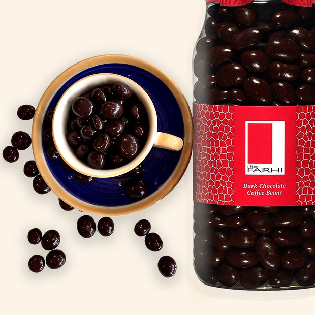 Dark Chocolate Coated Roasted Coffee Beans, Palm Oil Free, 770g