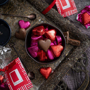 Milk Chocolate Praline Hearts Gift Bag Gift Giving RJF Farhi 