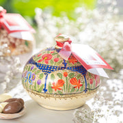 Handmade Bonbonni&egrave;re filled with Dark Chocolate Coated Ginger, Palm Oil Free, 130g