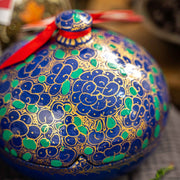 Handmade Bonbonni&egrave;re filled with Assorted Chocolate Coated Raisins, Palm Oil Free, 130g