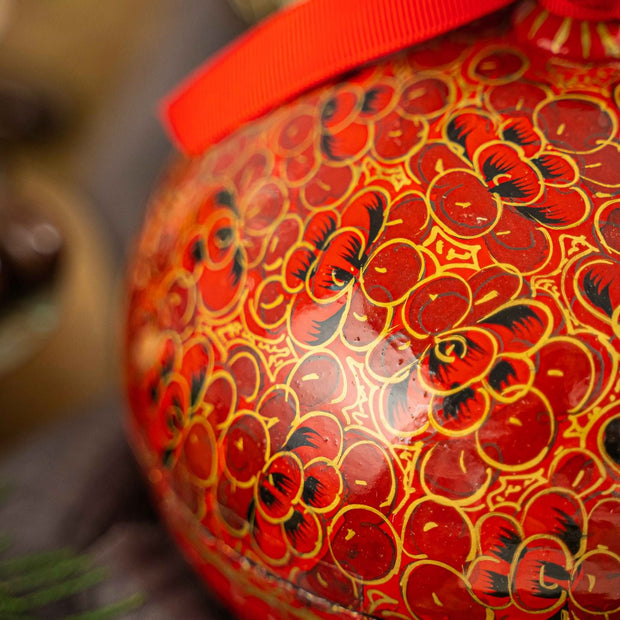 Handmade Bonbonni&egrave;re filled with Dark Chocolate Coated Ginger, Palm Oil Free, 130g