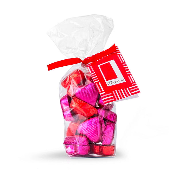 Milk Chocolate Praline Hearts Gift Bag Gift Giving RJF Farhi 