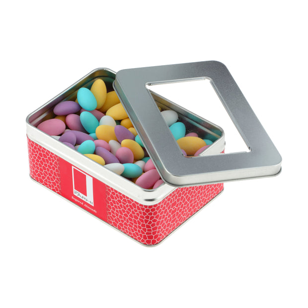 Rita Farhi Pastel Colour Sugared Almonds in a Gift Tin RJF Farhi 