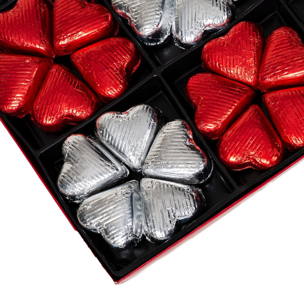 Dark Belgian Chocolate Praline Hearts Selections 1kg Gift Giving RJF Farhi 