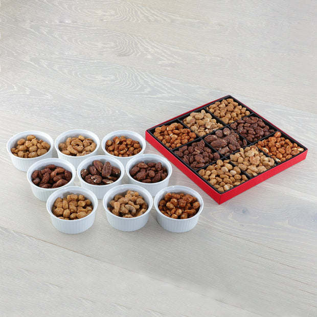 Caramalised Nut Selection in a Gift Box RJF Farhi 