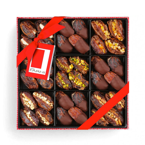 Vegan Chocolate & Stuffed Medjool Date Selection Gift Box Gift Giving Rita Farhi 