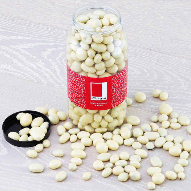 White Chocolate Coated Raisins, Palm Oil Free, 870g