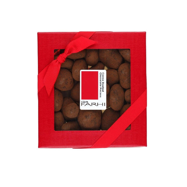 Cocoa Dusted Milk Chocolate Caramelised Pecans Luxury Gift Box Gift Giving RJF Farhi 