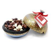 Handmade Bonbonni&egrave;re filled with Assorted Chocolate Coated Raisins, Palm Oil Free, 130g